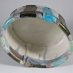 Piero Fenci Ceramic Glazed Cachepot