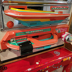 Vintage Pachinko Machine and Stand