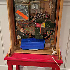 Vintage Pachinko Machine and Stand