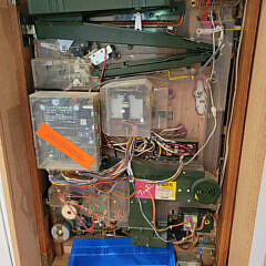 Vintage Pachinko Machine and Stand