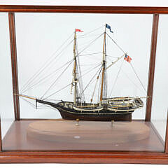 Small Cased Model of the American Vessel "Kate Cory"