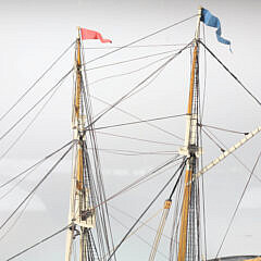 Small Cased Model of the American Vessel “Kate Cory”
