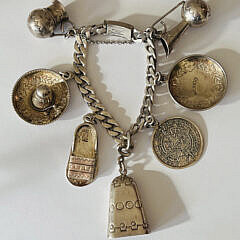 38662 SS Seguoen Rose Charm Bracelet B_IMG_7805