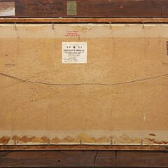 Sandy Sutherland Watercolor and Pen “Nantucket Boat Shop”