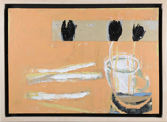 Victor Kraus Mixed Media Painting