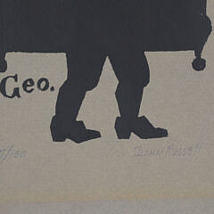 Two Donn Russell Limited Edition Prints, Paul Revere and George Washington