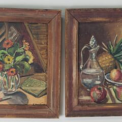 4025-955 Pair Still Lifes A