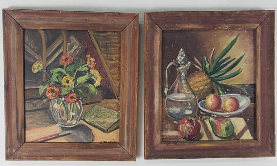 4025-955 Pair Still Lifes A