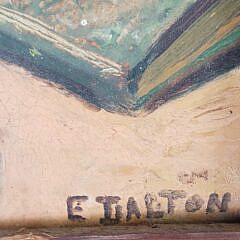Pair of Antique E. Dalton Oil on Board Still Life Paintings