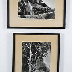 Pair of Vintage Dick Williams Black and White Nantucket Photographs