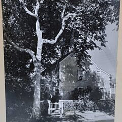 Pair of Vintage Dick Williams Black and White Nantucket Photographs