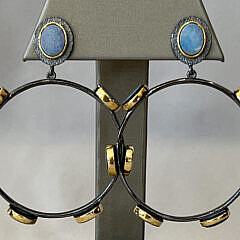 42130 Opal Hoop Earrings A_IMG_7772