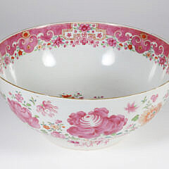 Chinese Export Famille Rose Bowl, circa 1760