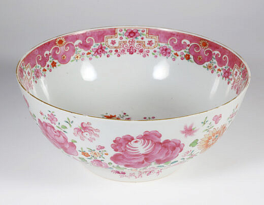 Chinese Export Famille Rose Bowl, circa 1760