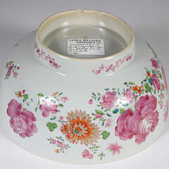 Chinese Export Famille Rose Petite Punch Bowl, circa 1760