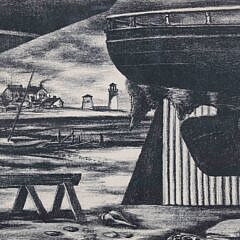 Artist’s Proof “Nantucket Boatyard”