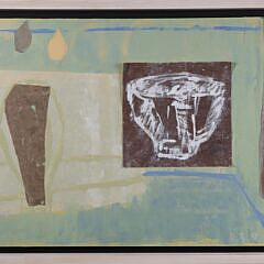 Victor Kraus Mixed Media Painting