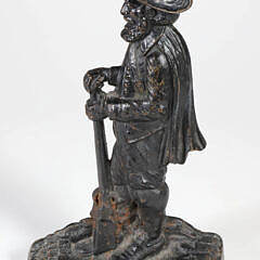 Bradley and Hubbard Cast Iron Figural Doorstop