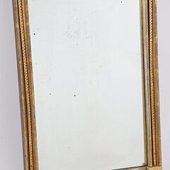 American Gilt Eglomise Constitution Mirror, early 19th Century