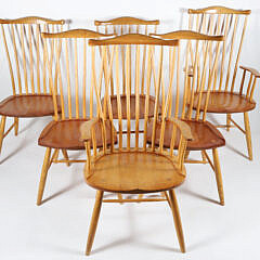 1-5491 Six Stephen Swift Pomfret Dining Chairs A_IMG_9713