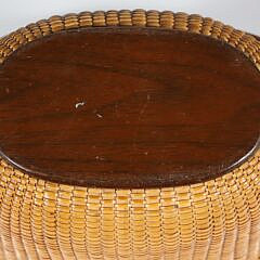 Whaler’s Craft Nantucket Friendship Basket, circa 1967