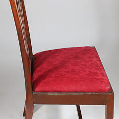 American Chippendale Mahogany Gothic-Splat Side Chair, circa 1780