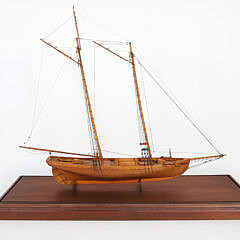 Nikita Karpenko Cased Model “Pilot Schooner Mary Taylor 1849”, Crafted circa 1932