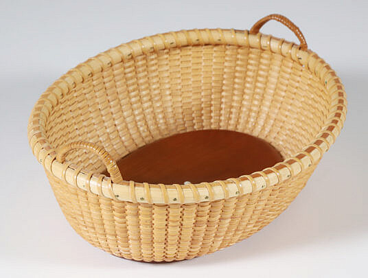 Susan Chase Ottison Oval Open Nantucket Basket 