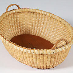 Susan Chase Ottison Oval Two Handle Nantucket Basket , circa 1997