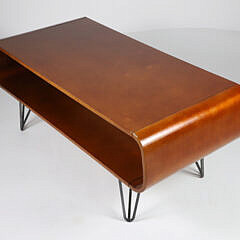 Mid-Century Modern Style Book Coffee Table