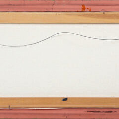 Robert Stark Jr. Oil on Canvas “Nantucket Foggy Landscape”