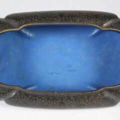 Vintage Chinese Cloisonne Oval Planter