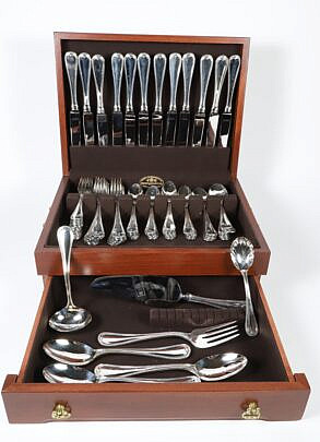 Reed and Barton Stainless Flatware Service