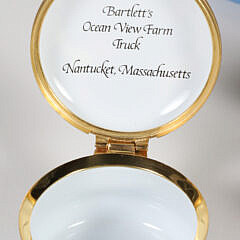 Collection of Ten Nantucket Limited Edition Enamel Boxes