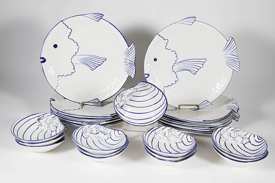 Italian Ceramic Dinner Service