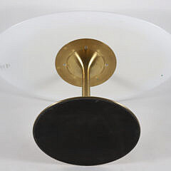 Mid Century Style Modway “Lippa” Oval Tulip Table