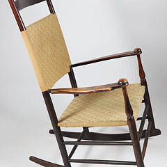 Signed American Shaker No. 6 Rocker, Mt. Lebanon, N.Y.