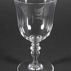 Twelve Baccarat Crystal Water Goblets