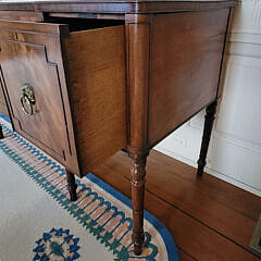 English Regency Mahogany Sideboard, 19th Century