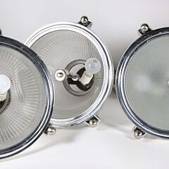 Three Contemporary Light Fixtures