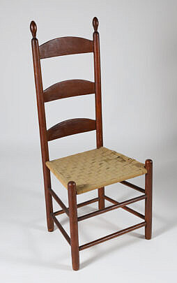 American Shaker Side Chair with Tape Seat and Back 