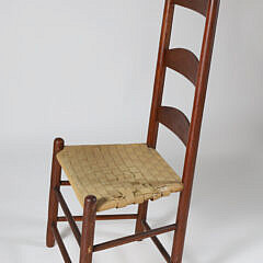 American Shaker Side Chair with Tape Seat and Back 
