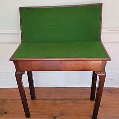 Mahogany Gateleg Game Table, 19th Century