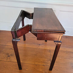 Mahogany Gateleg Game Table, 19th Century