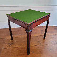 Mahogany Gateleg Game Table, 19th Century
