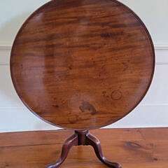 168-5515 Mahogany Round Tilt Top Tripod Breakfast Table A_20250127_100651
