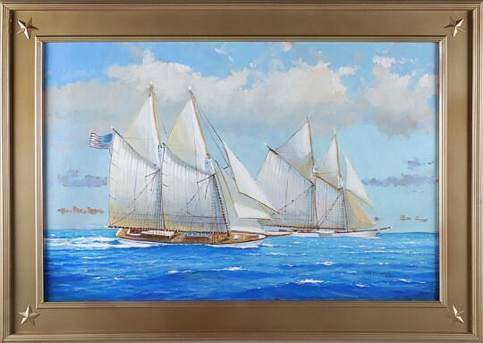 169-3520 William Lowe Oil Schooners at Sea A_IMG_9866 2
