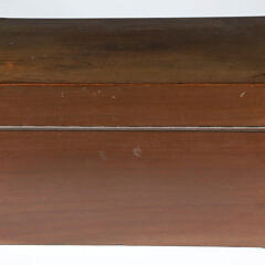 Vintage Benson & Hedges Mahogany Brass Bound Humidor Box