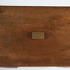 Vintage Benson & Hedges Mahogany Brass Bound Humidor Box