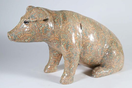 Large Ceramic Pig Bank